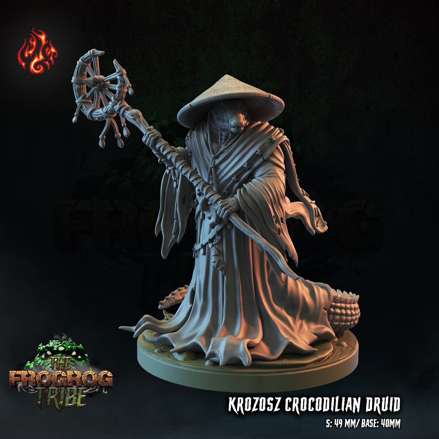 Frogrog, Krozosz The Druid- Crippled God Foundry