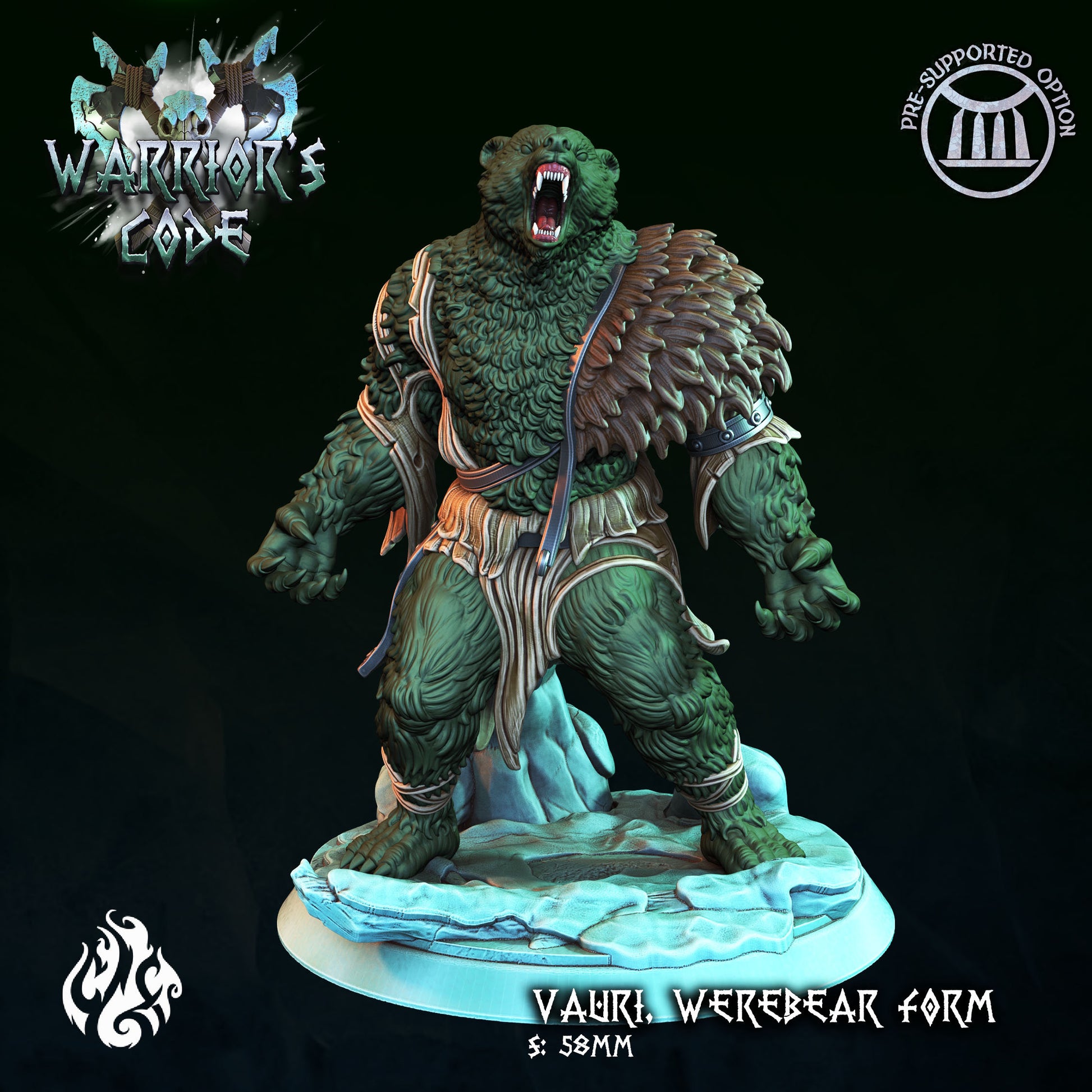 Vauri, Werebear form- Crippled God Foundry