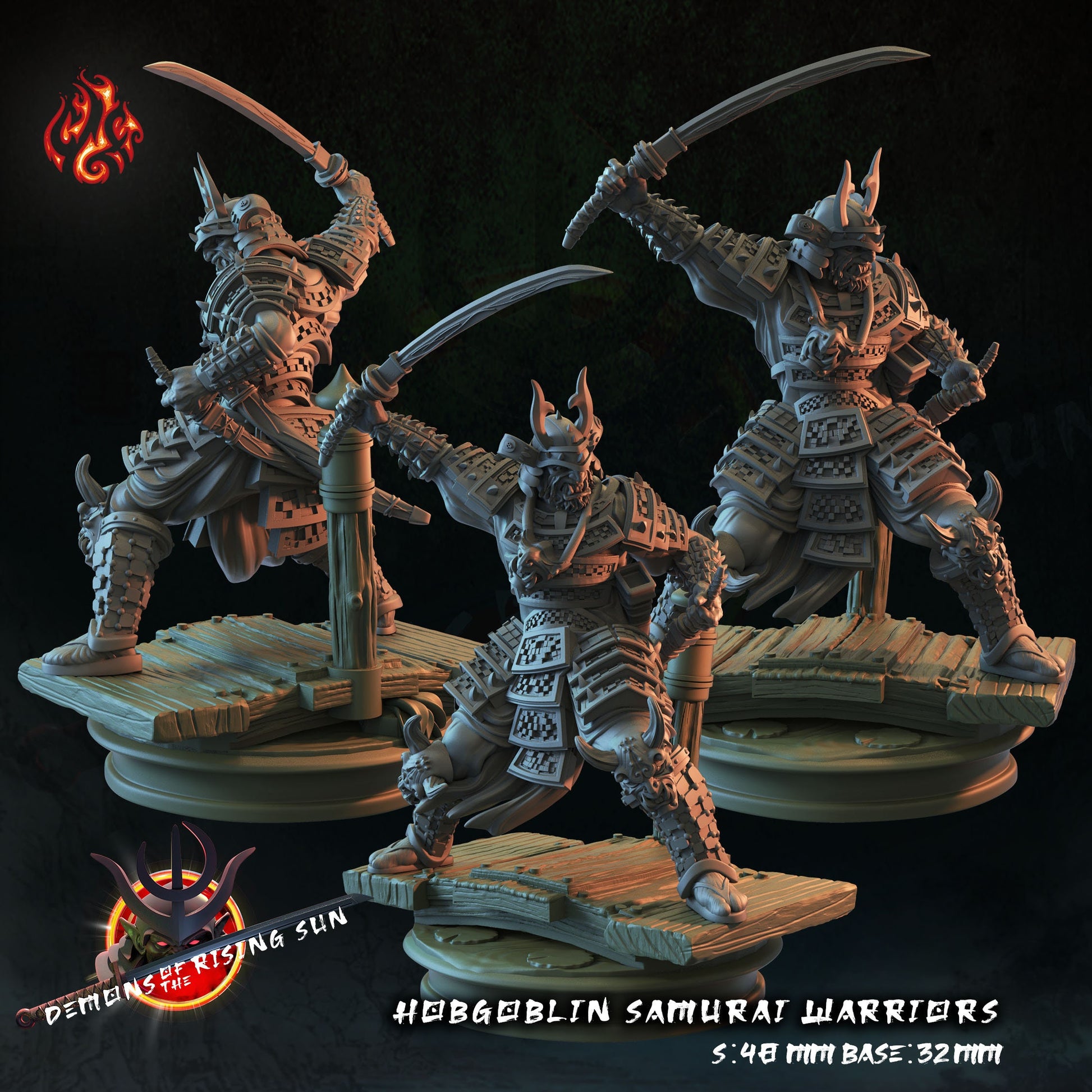 Hobgoblin Samurai Warriors- Crippled God Foundries