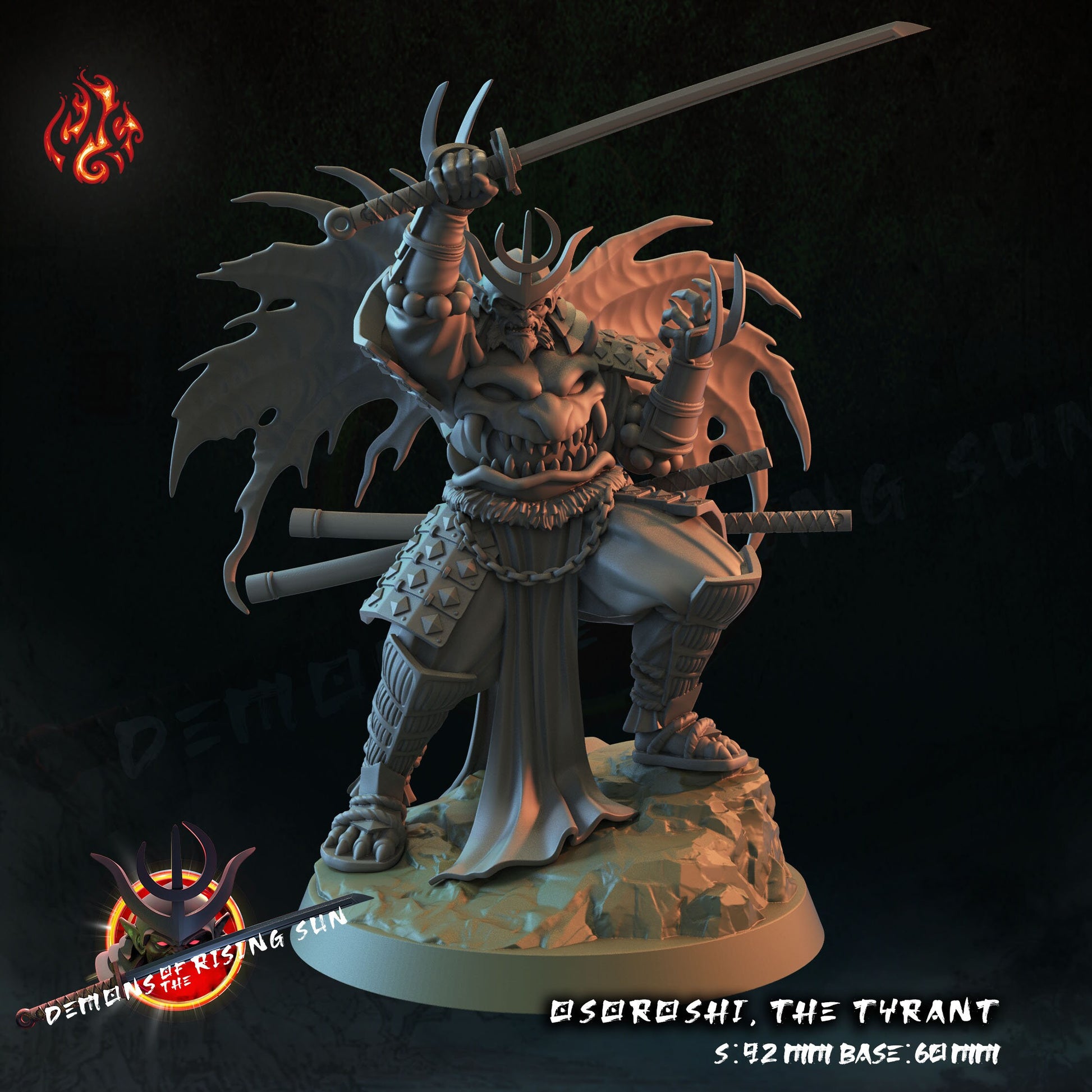 Osoroshi, the Tyrant- Crippled God Foundry