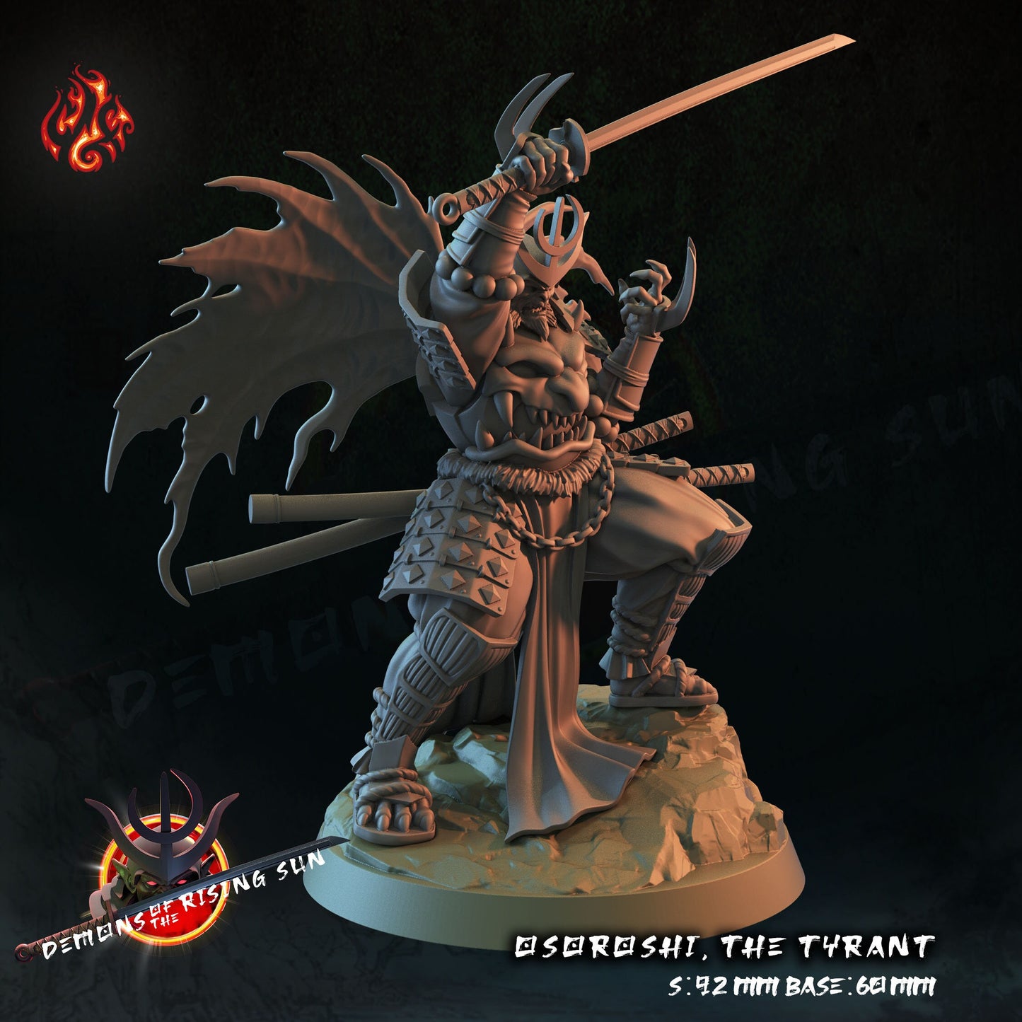 Osoroshi, the Tyrant- Crippled God Foundry