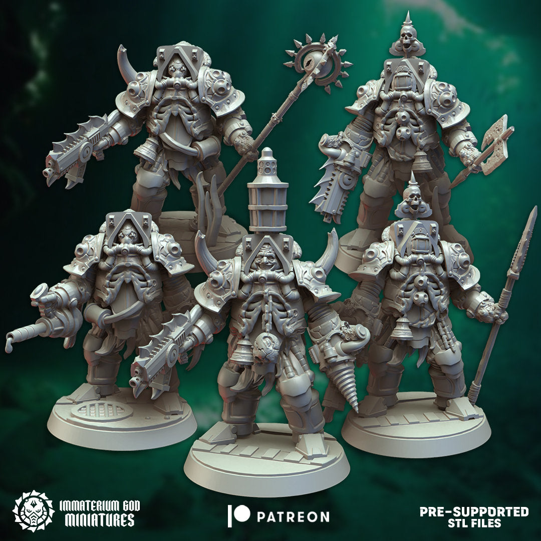 Abyssal exterminators set - Immaterium God Miniatures