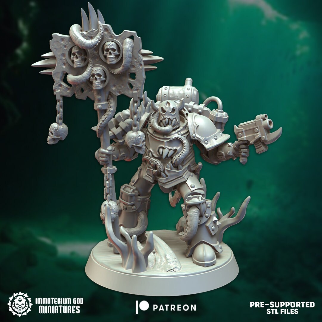 Echoes from the Abyss Heroes - Immaterium God Miniatures