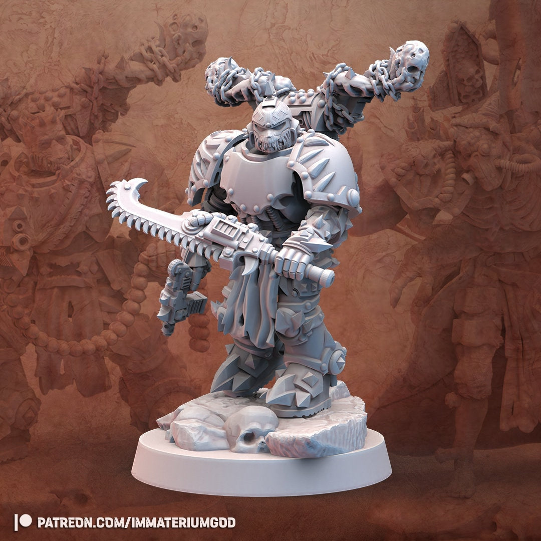 Desert scavengers Set 1 - Warriors- Immaterium God Miniatures