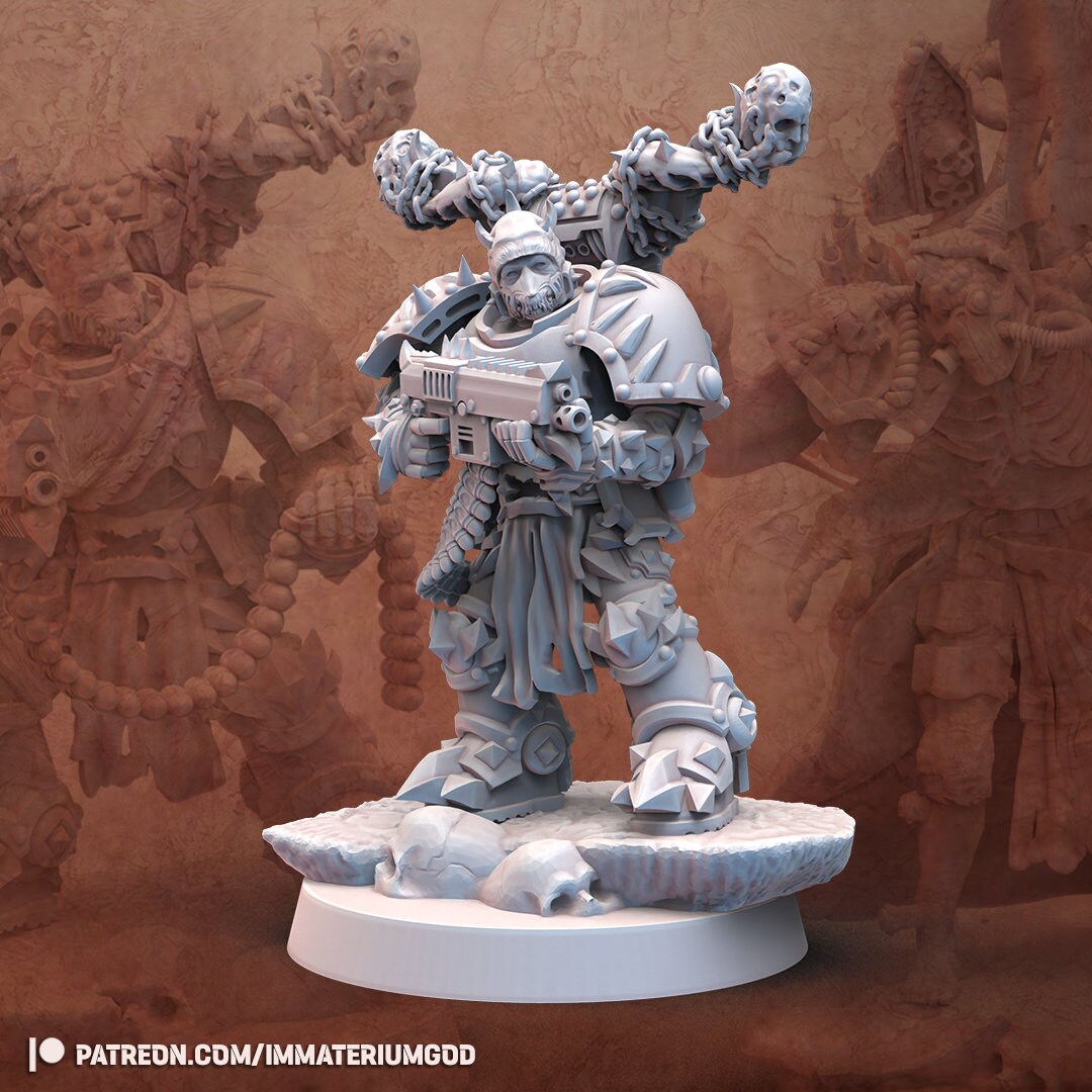 Desert scavengers Set 1 - Warriors- Immaterium God Miniatures