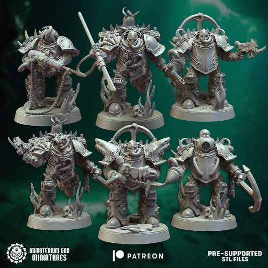 Abyss soldiers - Hunters- Set 1