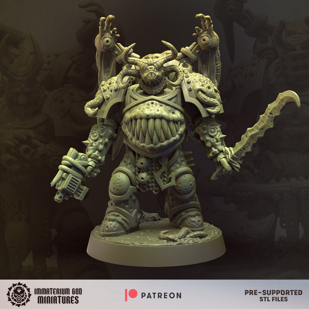 Decay soldiers - Warriors- Immaterium God Miniatures