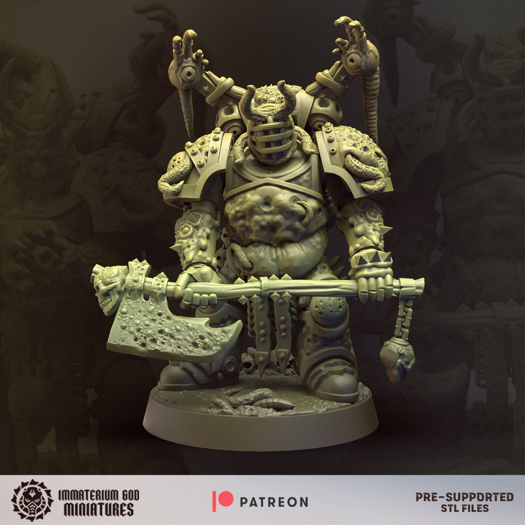 Decay soldiers - Warriors- Immaterium God Miniatures