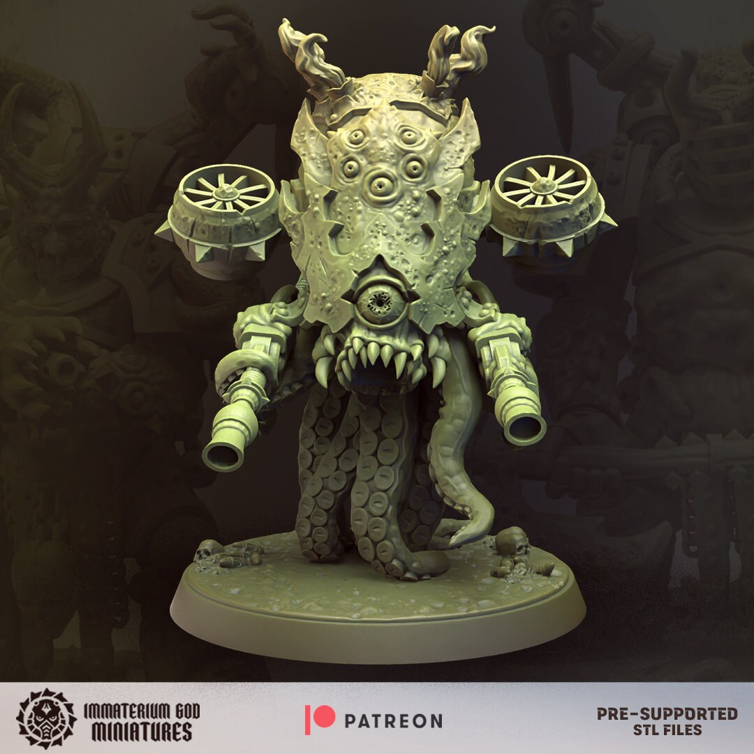 Plague crusher & spreader- Immaterium God Miniatures
