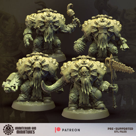 Afflicted Guardians- Immaterium God Miniatures