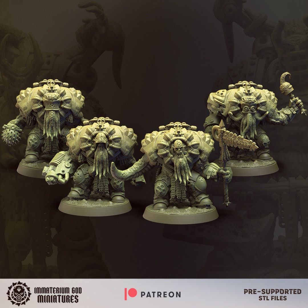 Afflicted Guardians- Immaterium God Miniatures