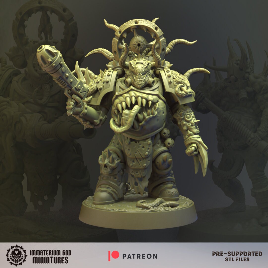 Decay soldiers - Annihilators- Immaterium God Miniatures