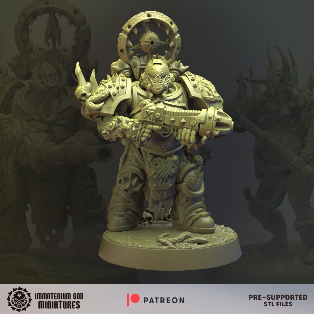 Decay soldiers - Annihilators- Immaterium God Miniatures