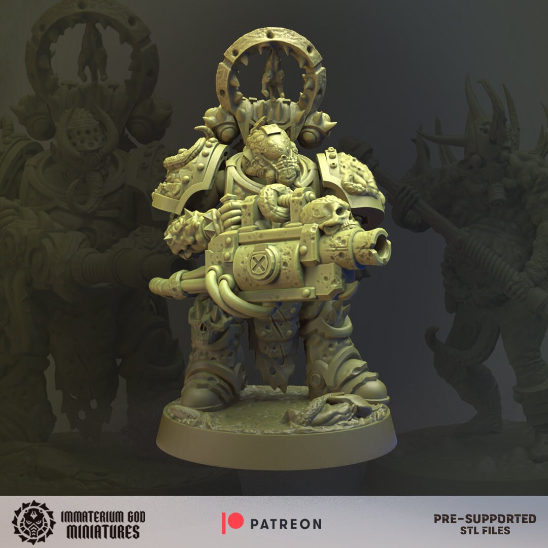 Decay soldiers - Annihilators- Immaterium God Miniatures