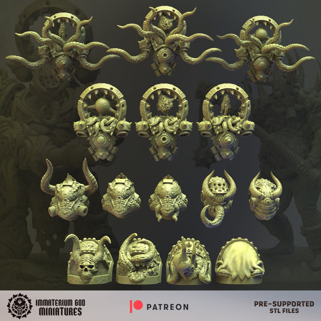 Decay soldiers - Annihilators- Immaterium God Miniatures