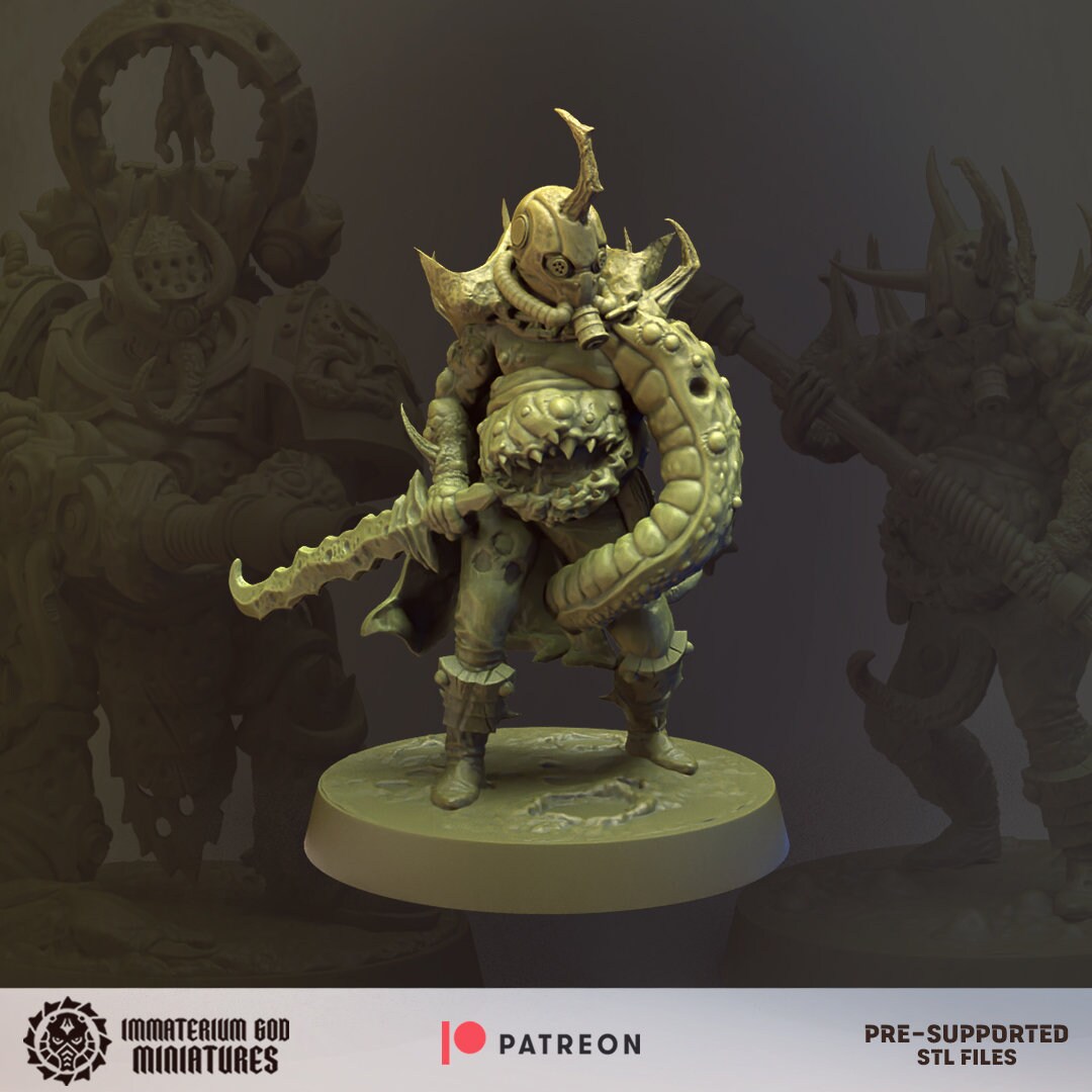 Plaguewalkers- Immaterium God Miniatures