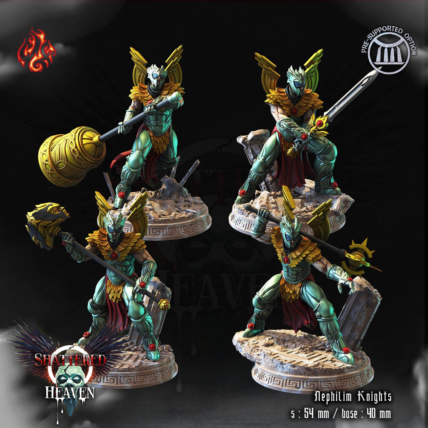 Nephilim Knights, Paragon of Order- Crippled God Foundry