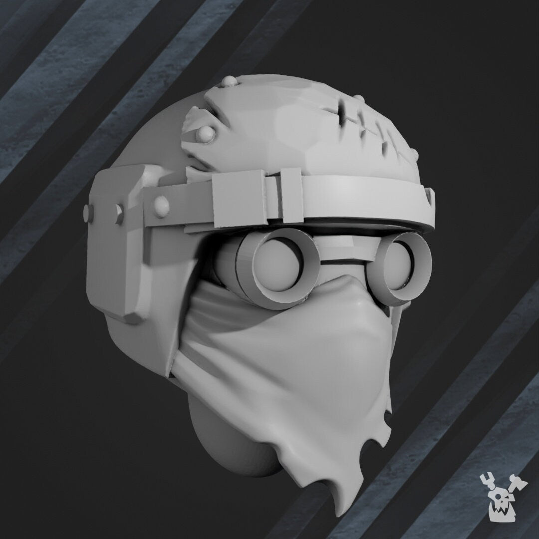 Blood Renegades Head Bits Set x10 - DakkaDakka Store