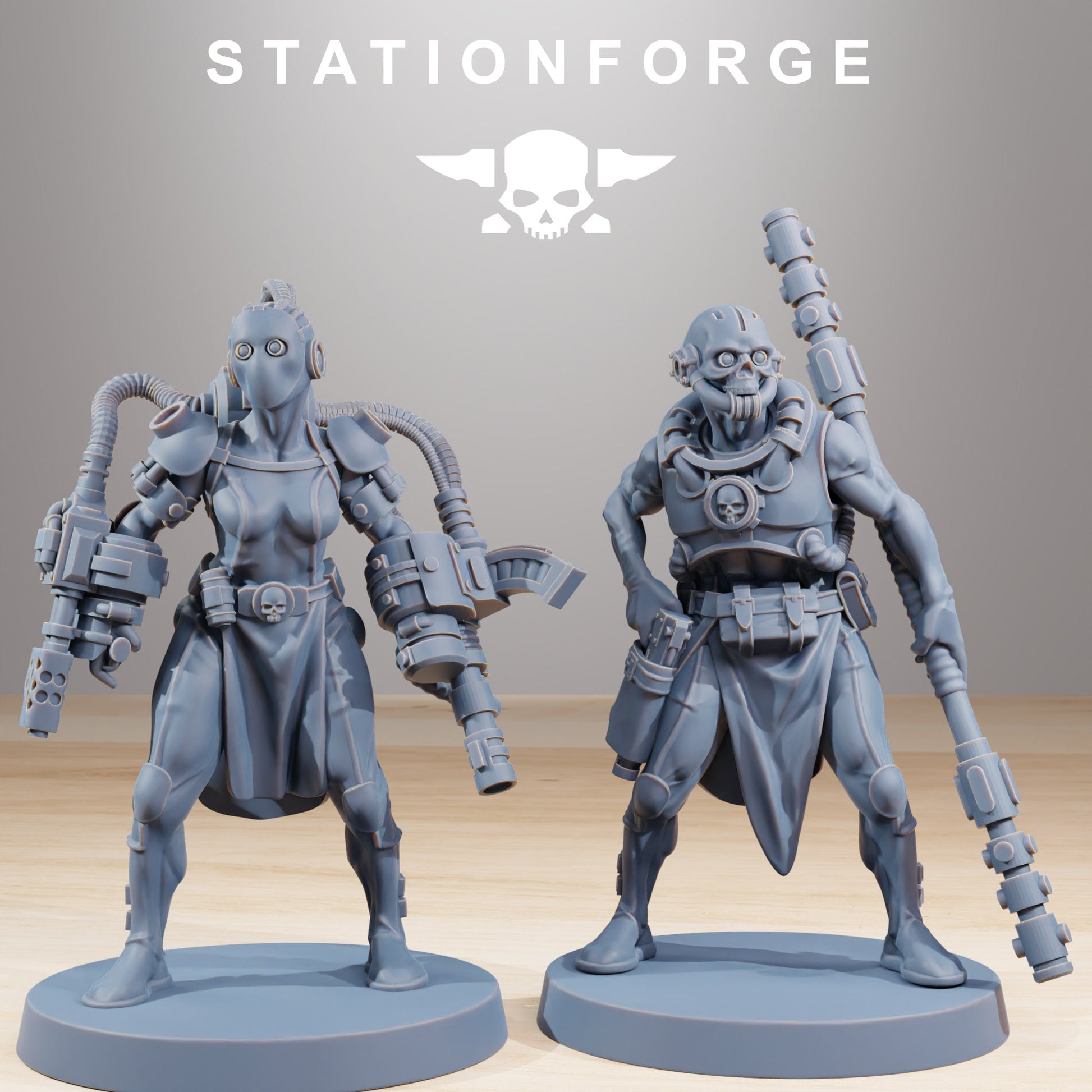GrimCorp Bounty Hunters - Set of 10- Station Forge