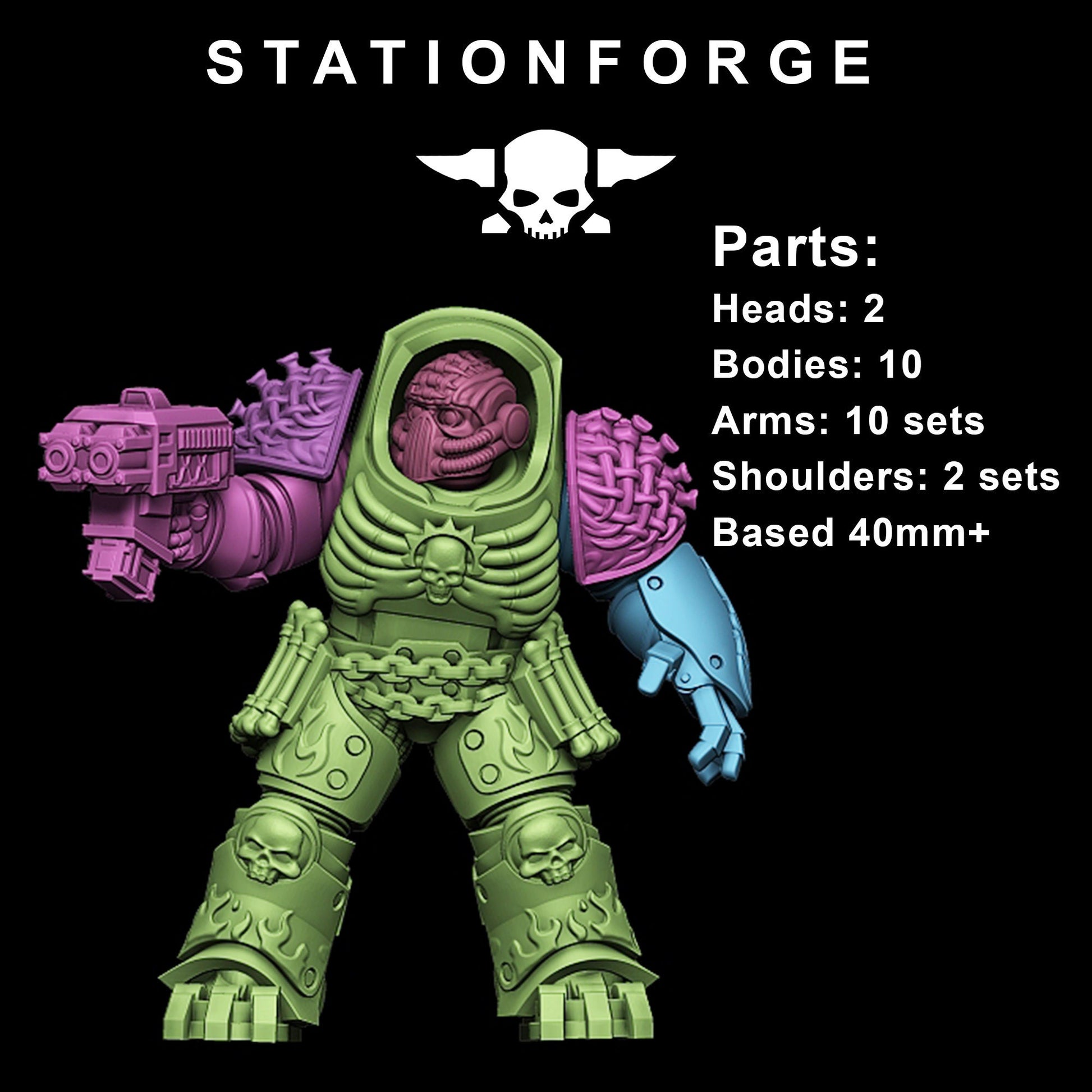 Socratis Doom Reaper Vanguards - Set of 10 - Station Forge