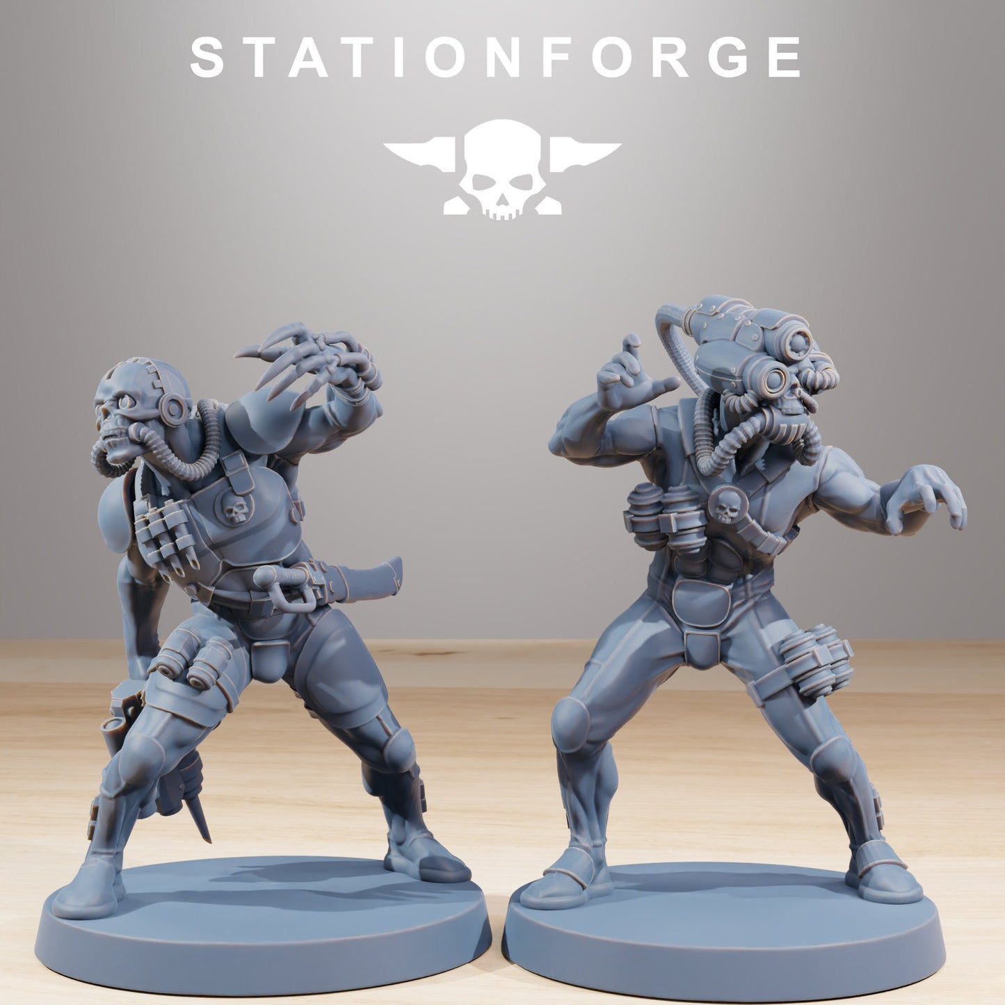 GrimCorp Bounty Hunters - Set of 10- Station Forge