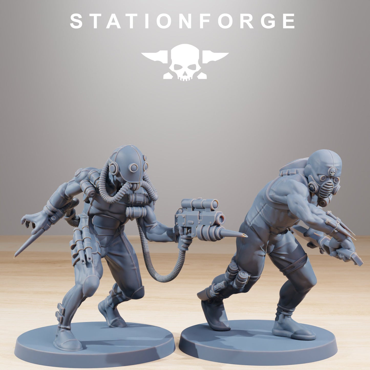 GrimCorp Bounty Hunters - Set of 10- Station Forge