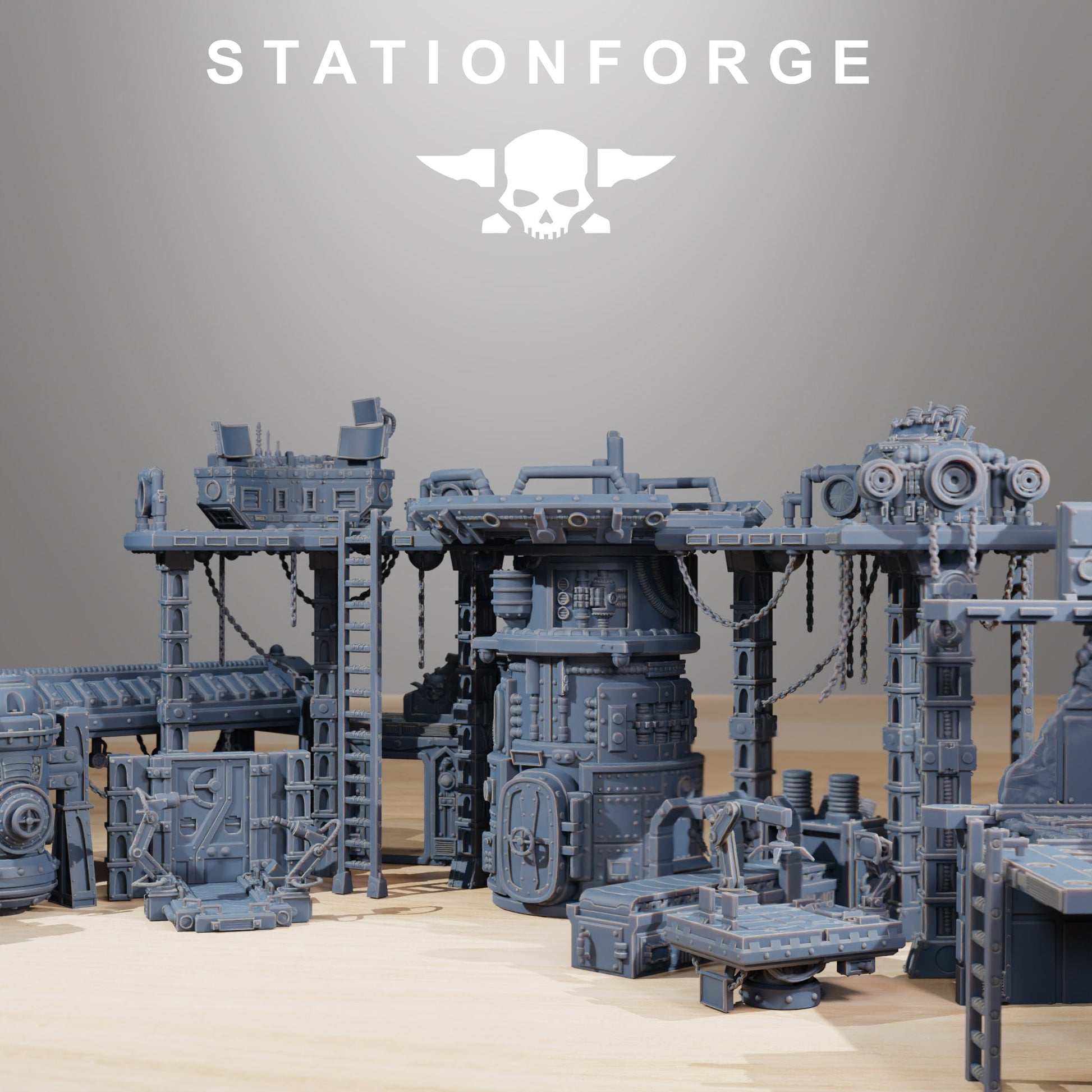 Scavenger Factory Terrain - Station Forge