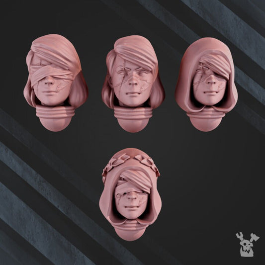 War Sister Heads "Holy Elizabeth" Bits Set - DakkaDakka Store