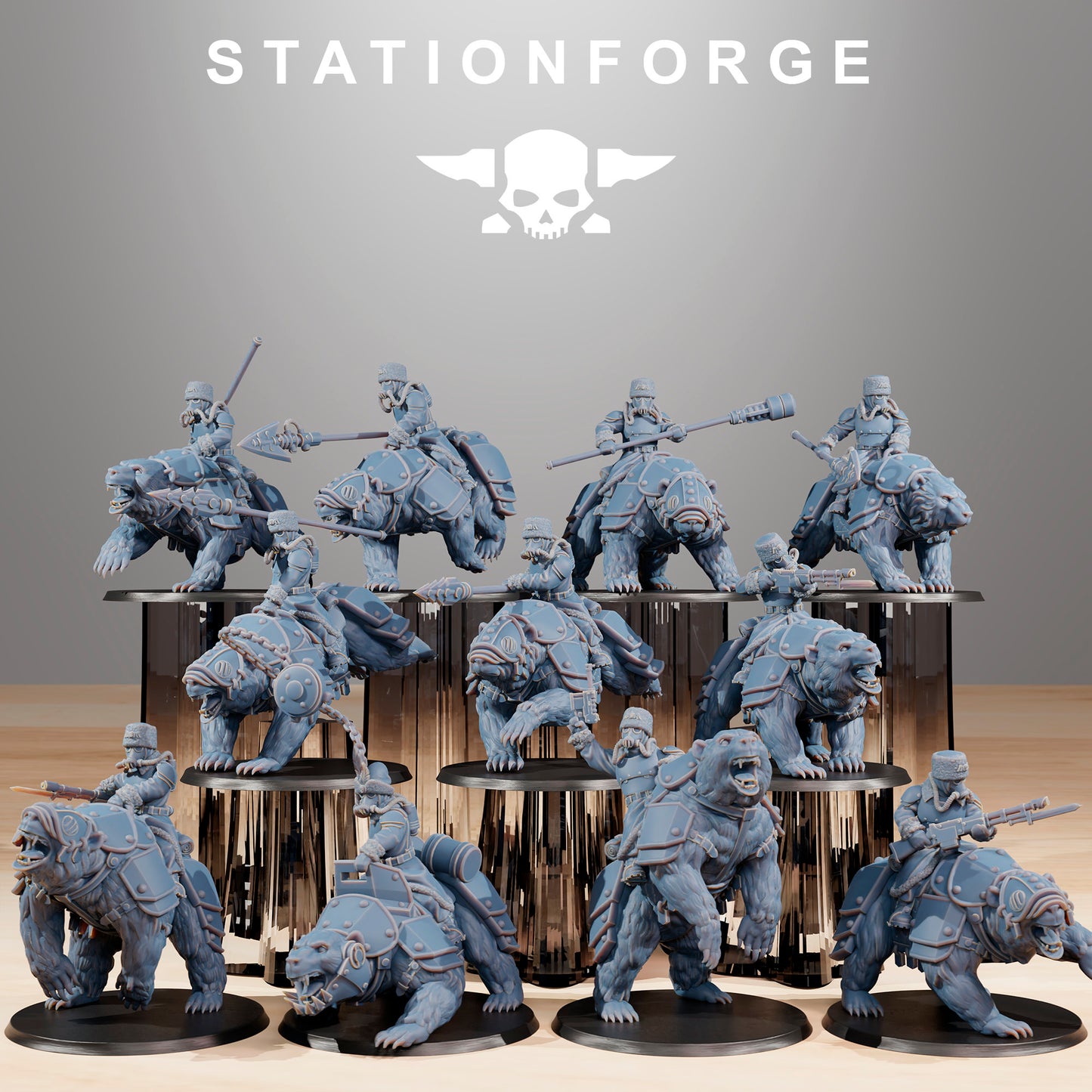 GrimGuard Bear Riders- Station Forge