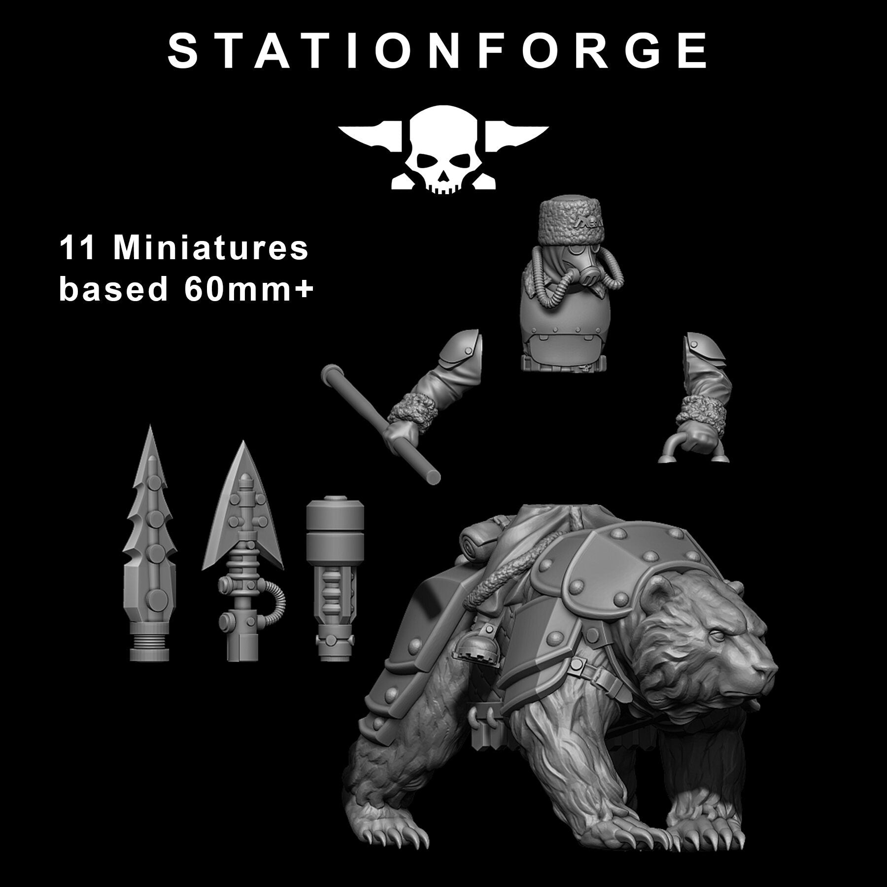 GrimGuard Bear Riders- Station Forge