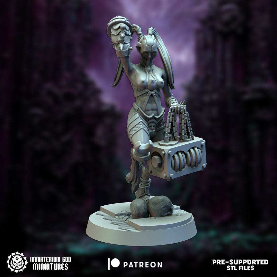 Tormented fanatics set (4 unique models)-Immaterium God - Citadel of Pain Vol I.