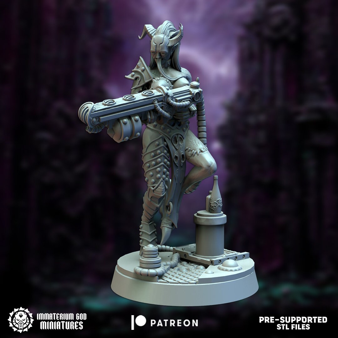 Tormented fanatics set (4 unique models)-Immaterium God - Citadel of Pain Vol I.