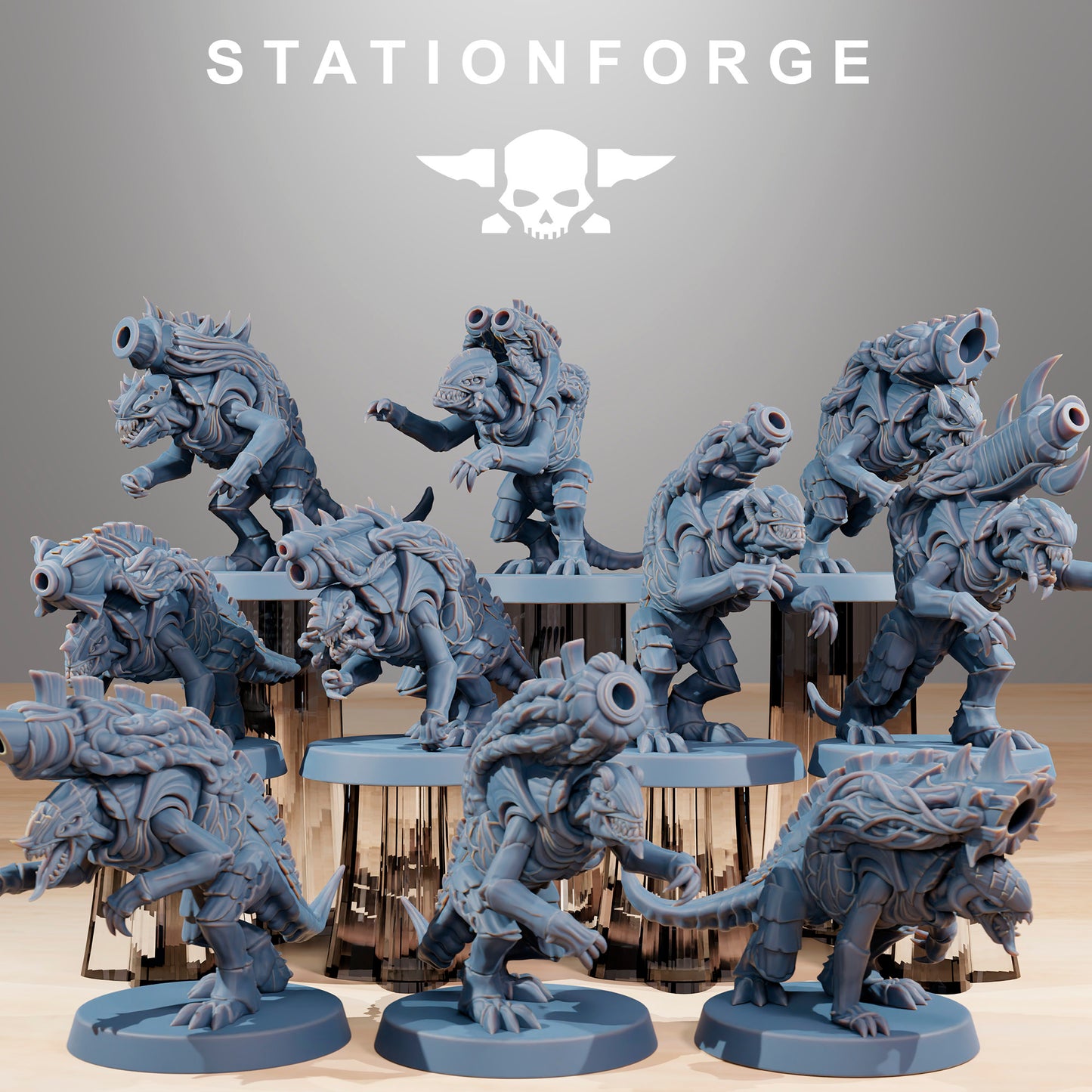 Xenarid Mortars- Station Forge