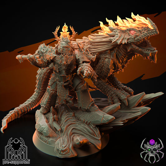 Flame Lizards Relic Keeper (BuildKit) - Eight Legs Miniatures