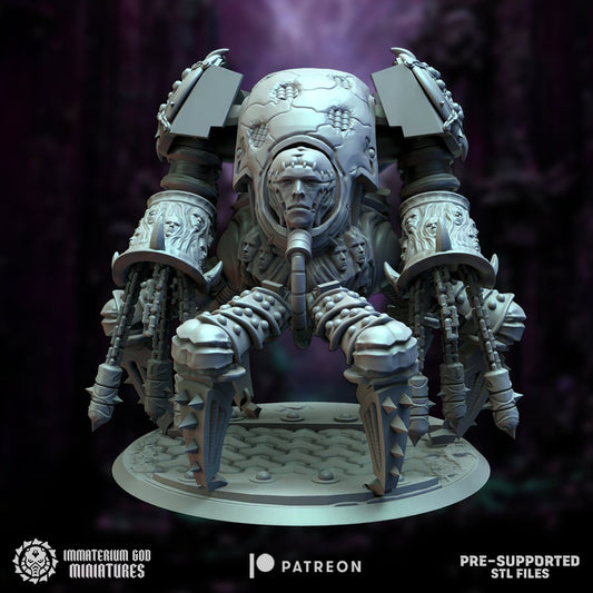 Hellmech + modular weapons -Immaterium God - Citadel of Pain Vol. I