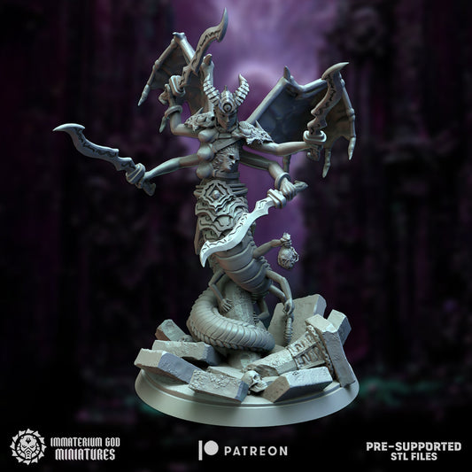 Scolondraxia demon princess-Immaterium God - Citadel of Pain Vol.