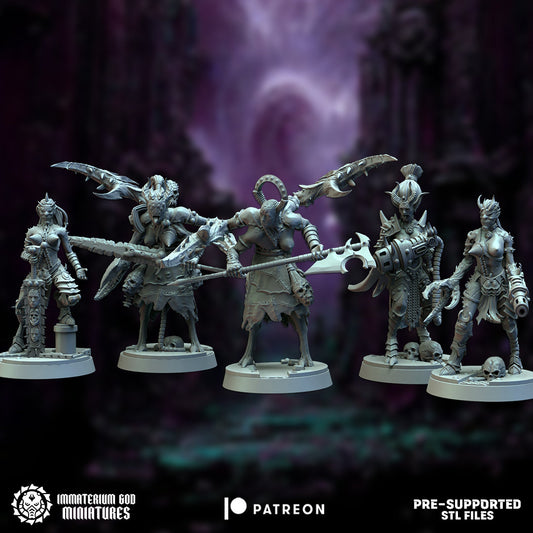 Torture fanatics set (5 models))-Immaterium God - Citadel of Pain Vol I.