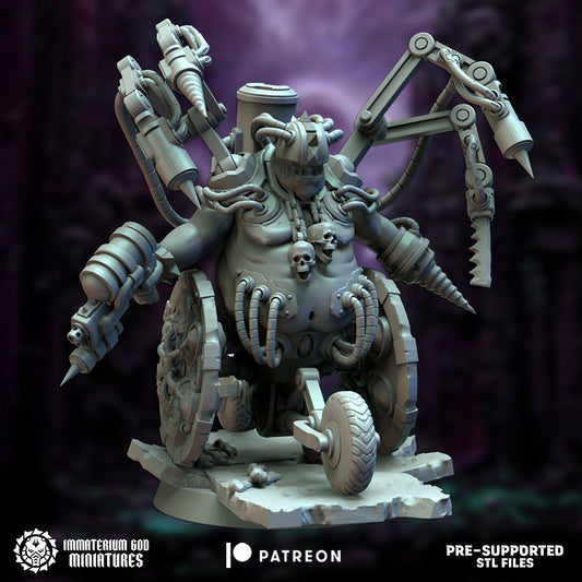 Morgo, the skull driller hero-Immaterium God - Citadel of Pain Vol I.