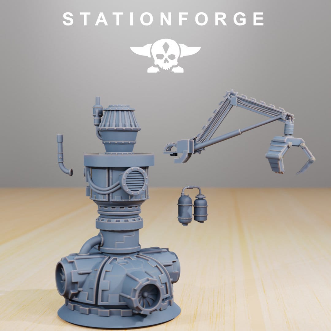 Industrial Terrain- Tank- Station Forge