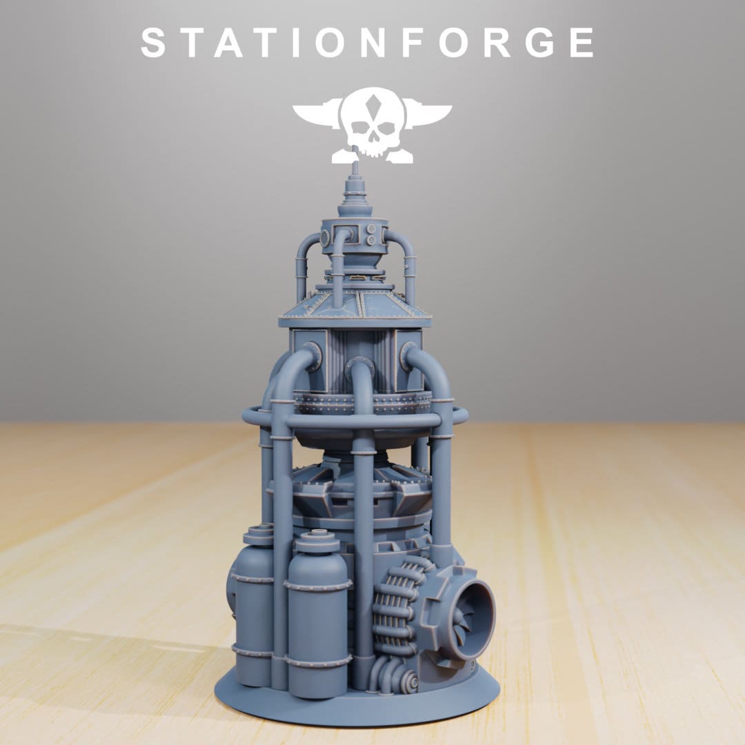 Industrial Terrain- Tank- Station Forge