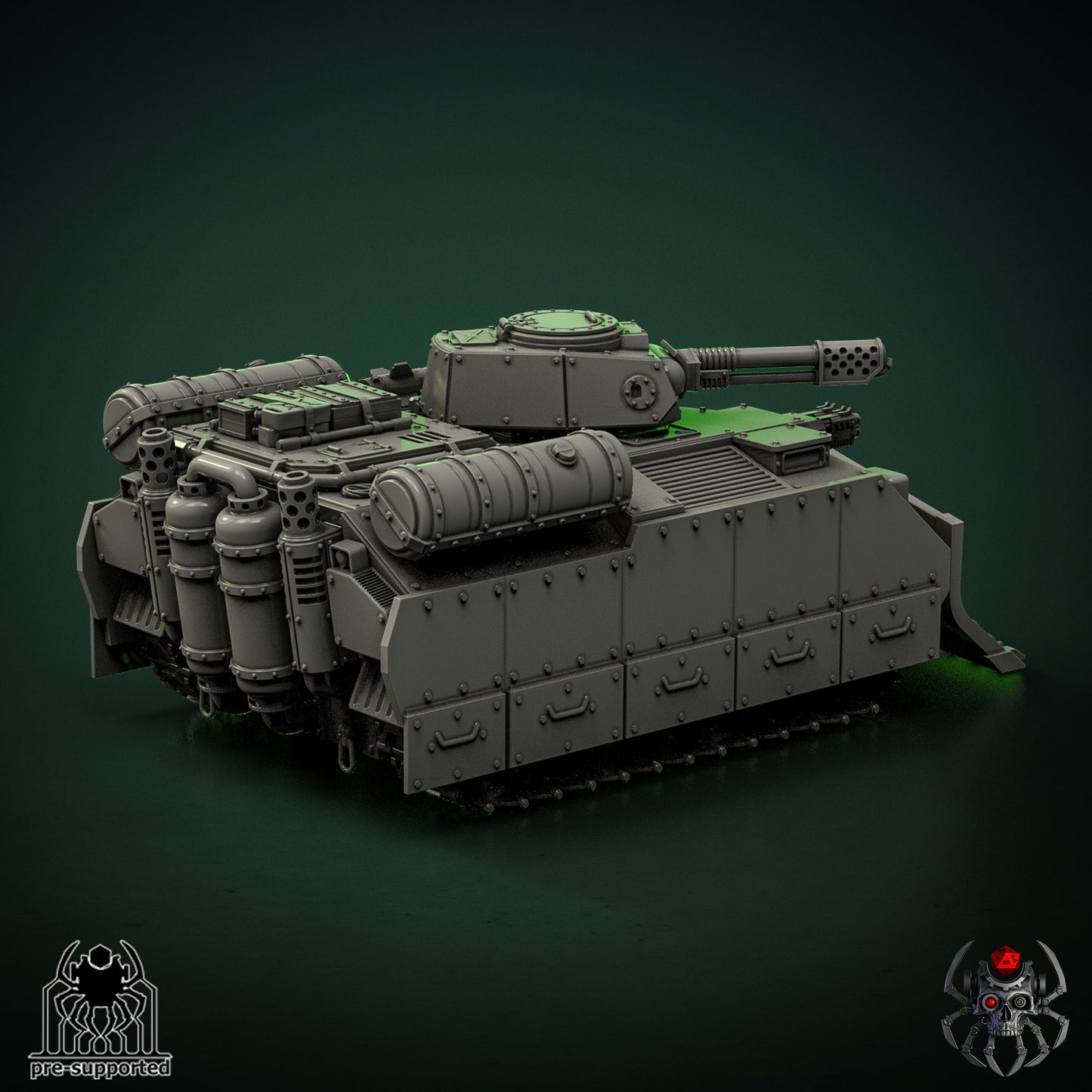 Cerberus infantry support vehicle - Eight Legs Miniatures