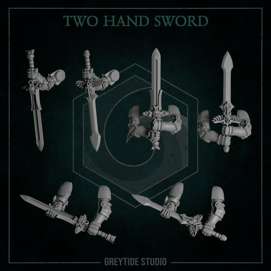 Weapons 1 & 2 handed Swords- Grey Tide Studios