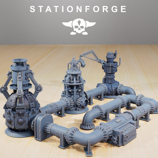 Industrial Terrain- Tank- Station Forge