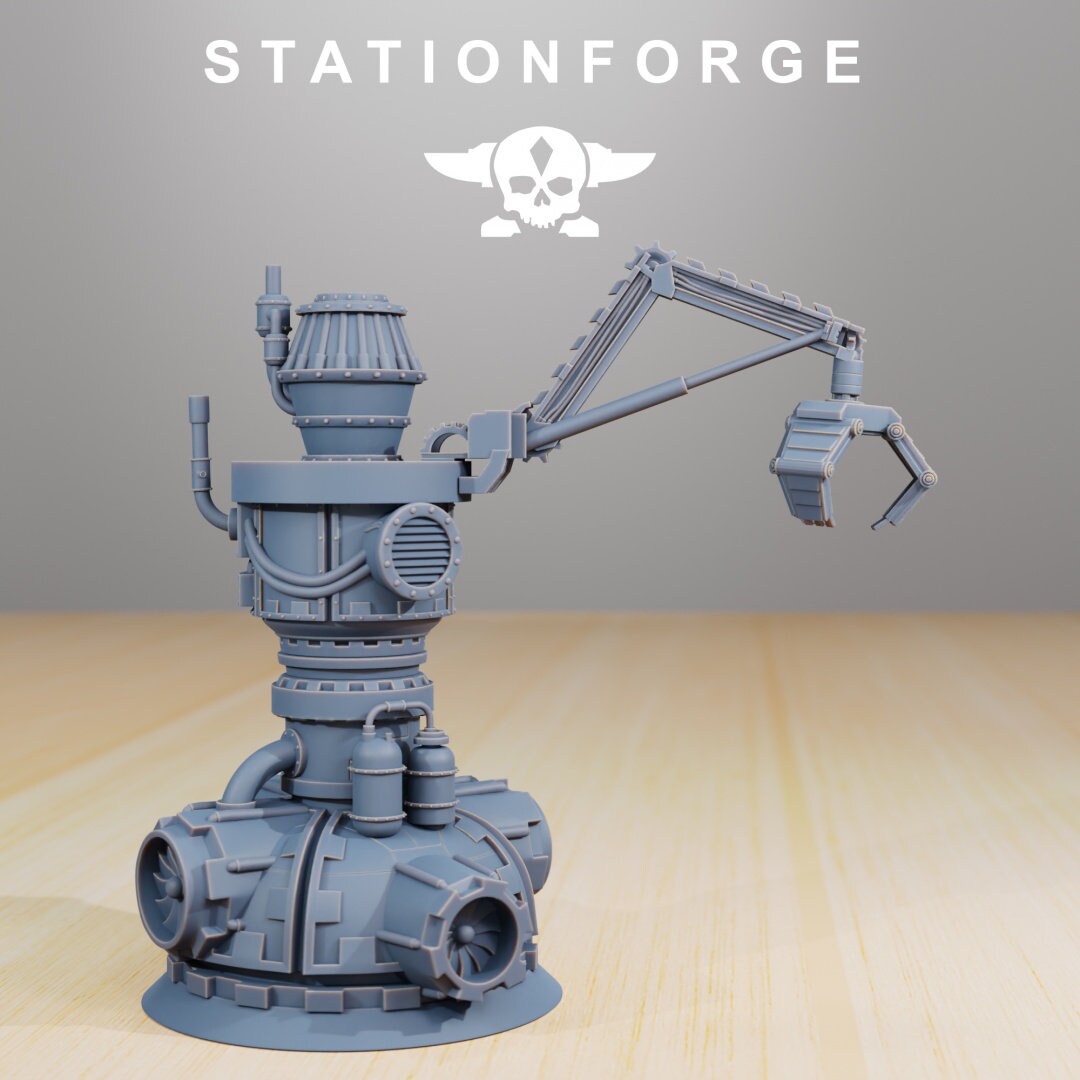 Industrial Terrain- Tank- Station Forge