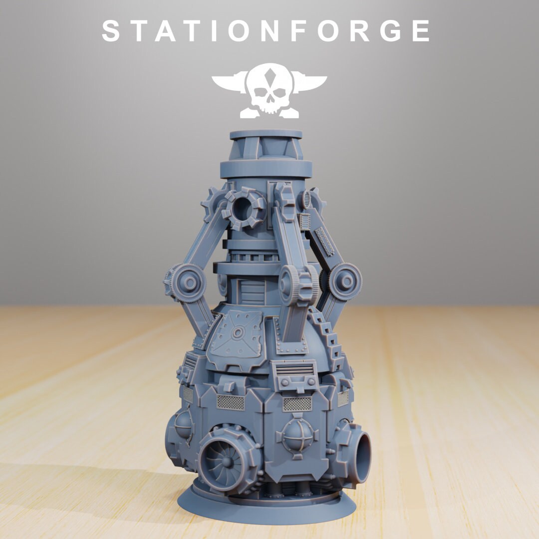 Industrial Terrain- Tank- Station Forge