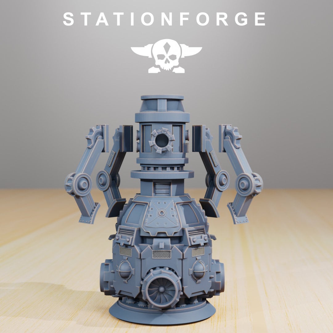 Industrial Terrain- Tank- Station Forge